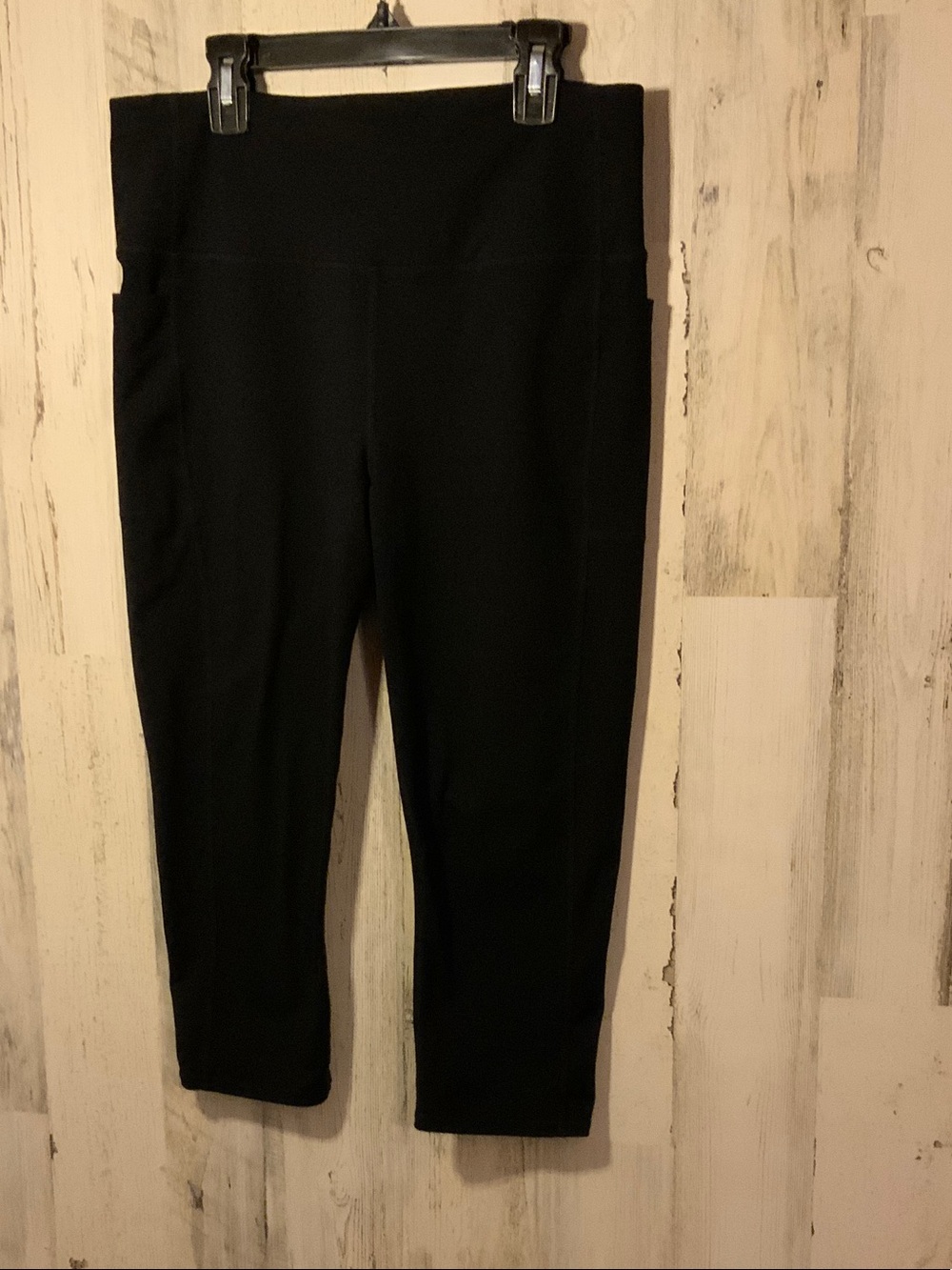 Skechers Black High-Waist Cropped Leggings